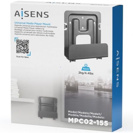 Aisens Soporte Universal de Pared Negro MPC02-155 Aisens Soporte Universal de Pared Negro MPC02-155